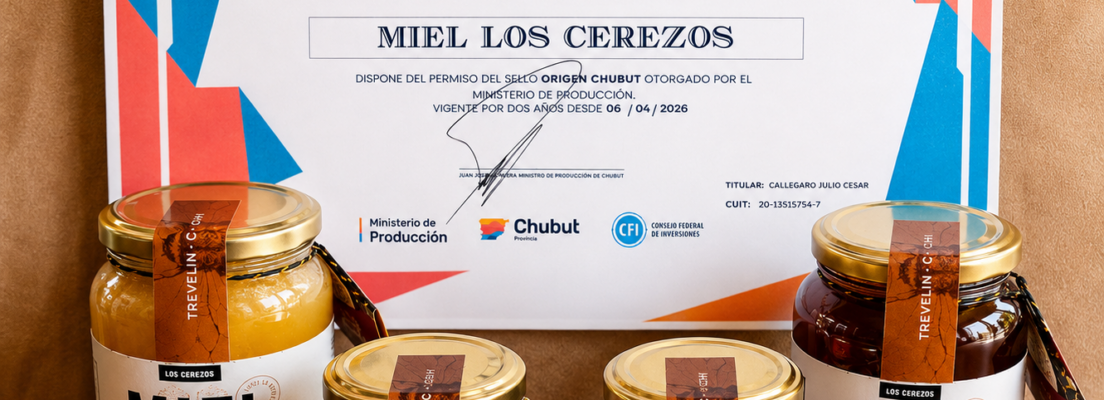 Origen Chubut "Miel Los Cerezos"